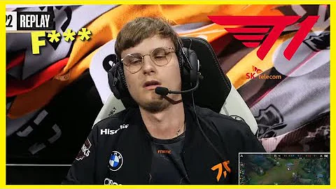 FNC Upset hard tilted in their Game vs T1 - DayDayNews