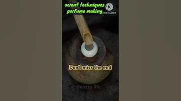 Discover the Ancient Art of Traditional Perfume Making!  #history #shortsvideo #shorts