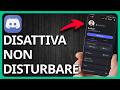 Come Disattivare La Modalità Non Disturbare Su Discord | Veloce e Facile