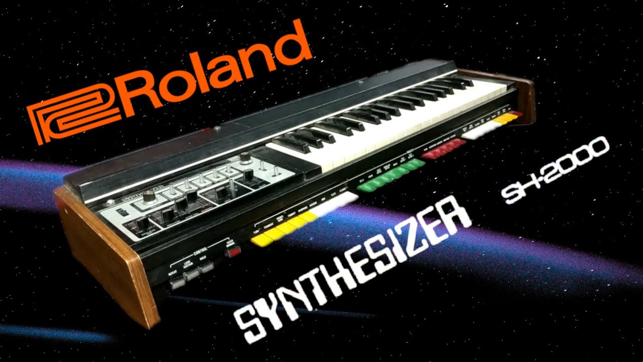 Roland SH-2000 アナログシンセサイザー ローランド／動画リンクあり Roland SH-2000 アナログシンセサイザー ローランド／動画リンク