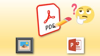 تعديل ملفات pdf وادارج الصور فيها وتحويل pdf الى بوربوينت او ppt وغيرها بدون برامج