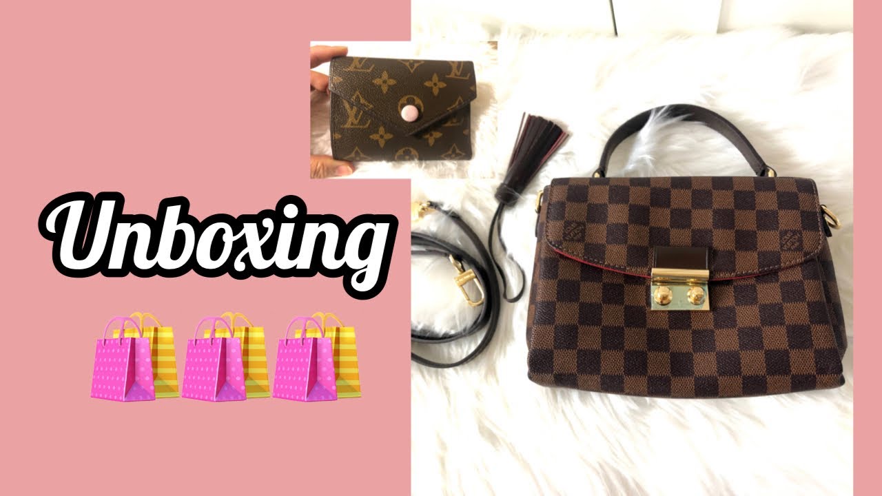 Louis Vuitton Croisette Damier Ebene Handbag Unboxing and Review 