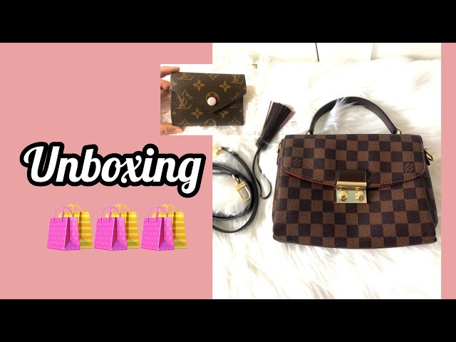 Louis Vuitton Croisette Damier Ebene Handbag Unboxing and Review