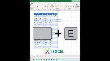 Mẹo Tách họ và tên trong Excel có thể bạn chưa biết #shorts