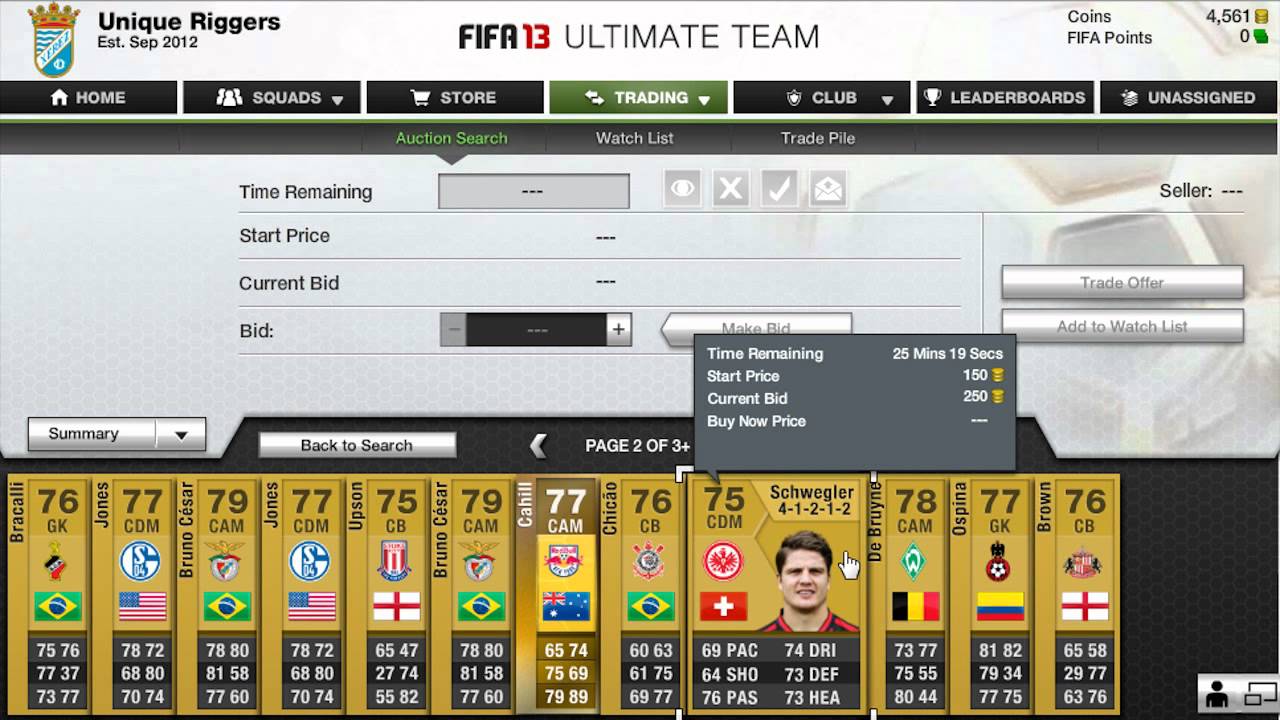 FIFA 13 Ultimate Team Coins Guide: Part 1 - UltimateFIFA