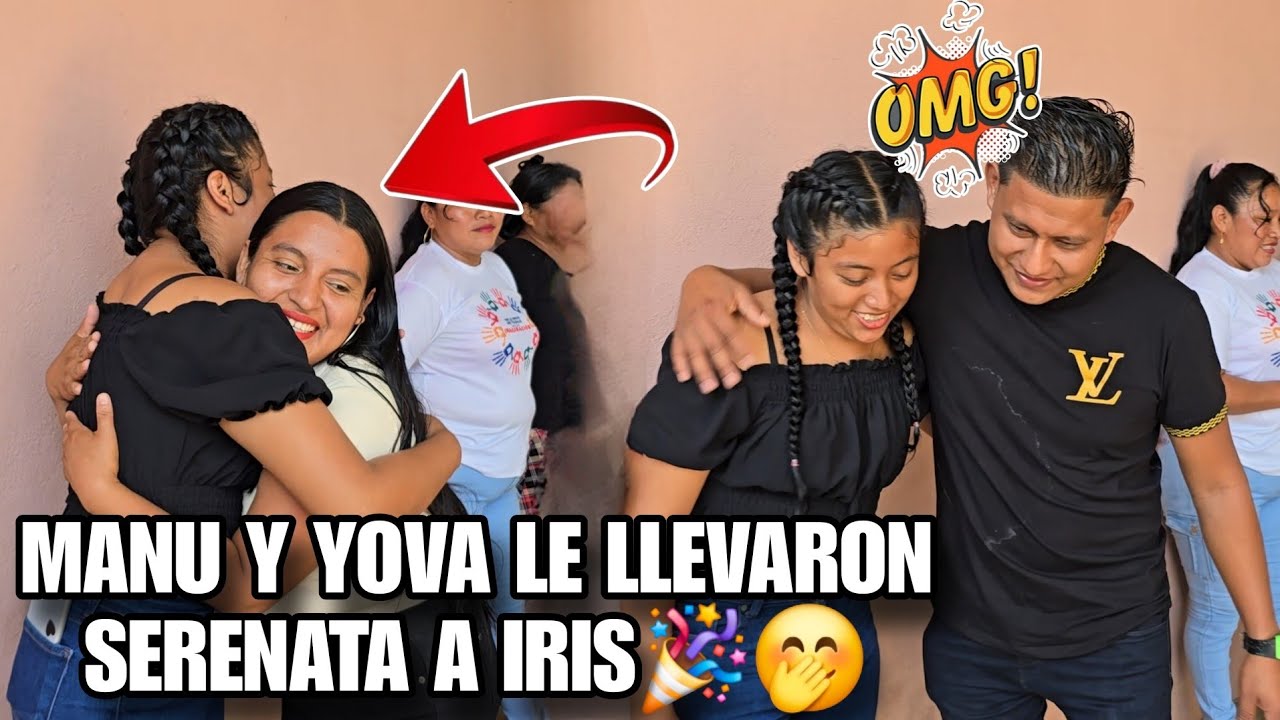 YOVA Y T0d0 Su Grupo Le Dieron Esta Gran Serenata A IRIS En Su  Dia De Cumpleaños🎉😍