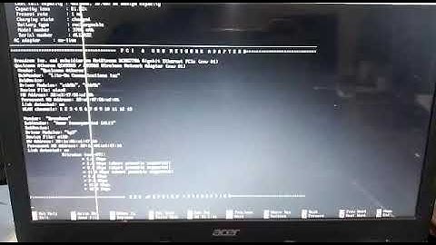 #Puppy #Linux #booting into Command line for selective #SYSInfo gathering using#internal commands