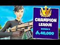 This is how I reached champs in arena is fortnite season 7
