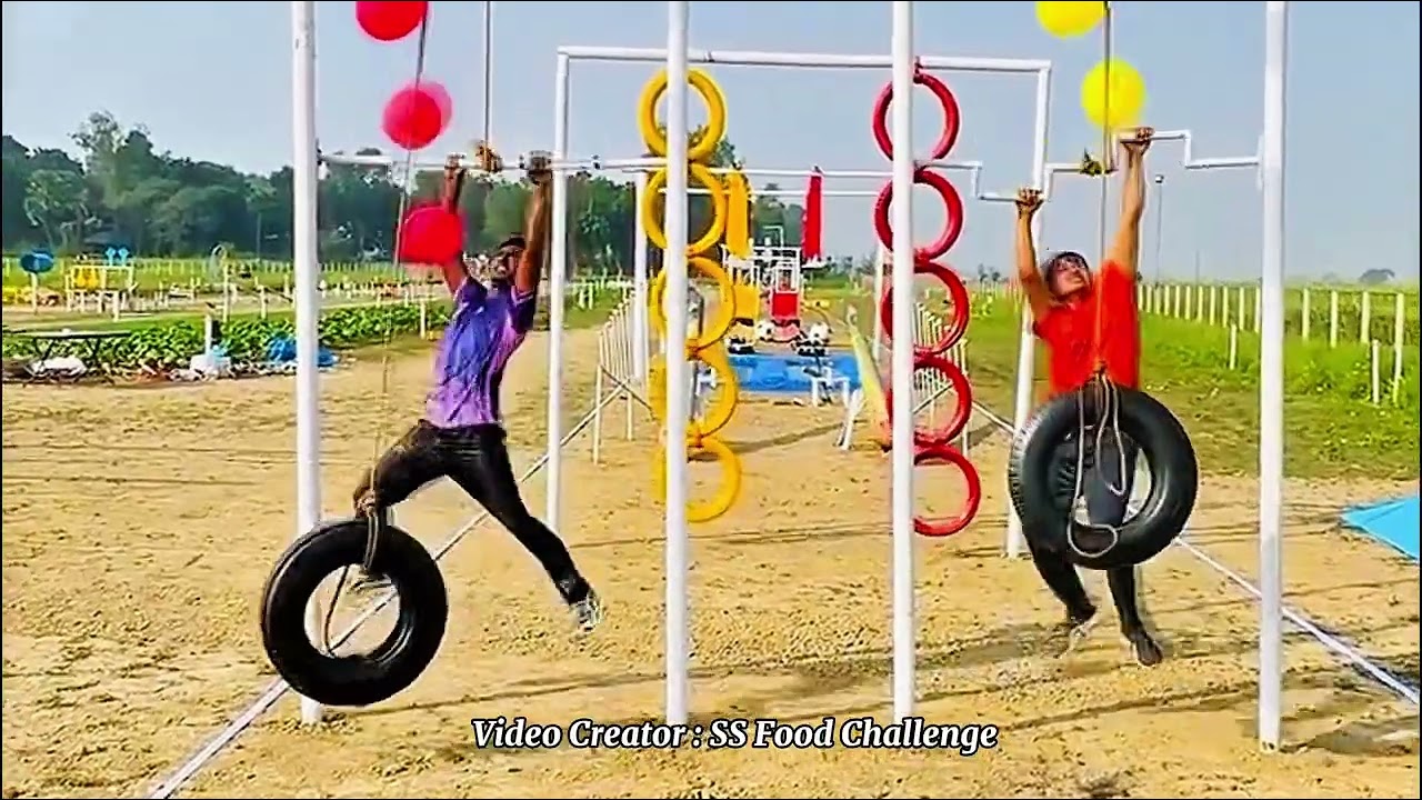 Ultimate Obstacle Race Battle! 😱🔥 Who Wins at the Last Moment?