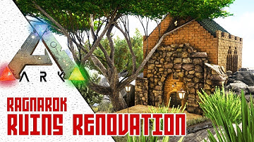 Scenic Wedding Bridal Dressing Room :: Exploring ARK Ragnarok Official Map :: Cool Base Locations