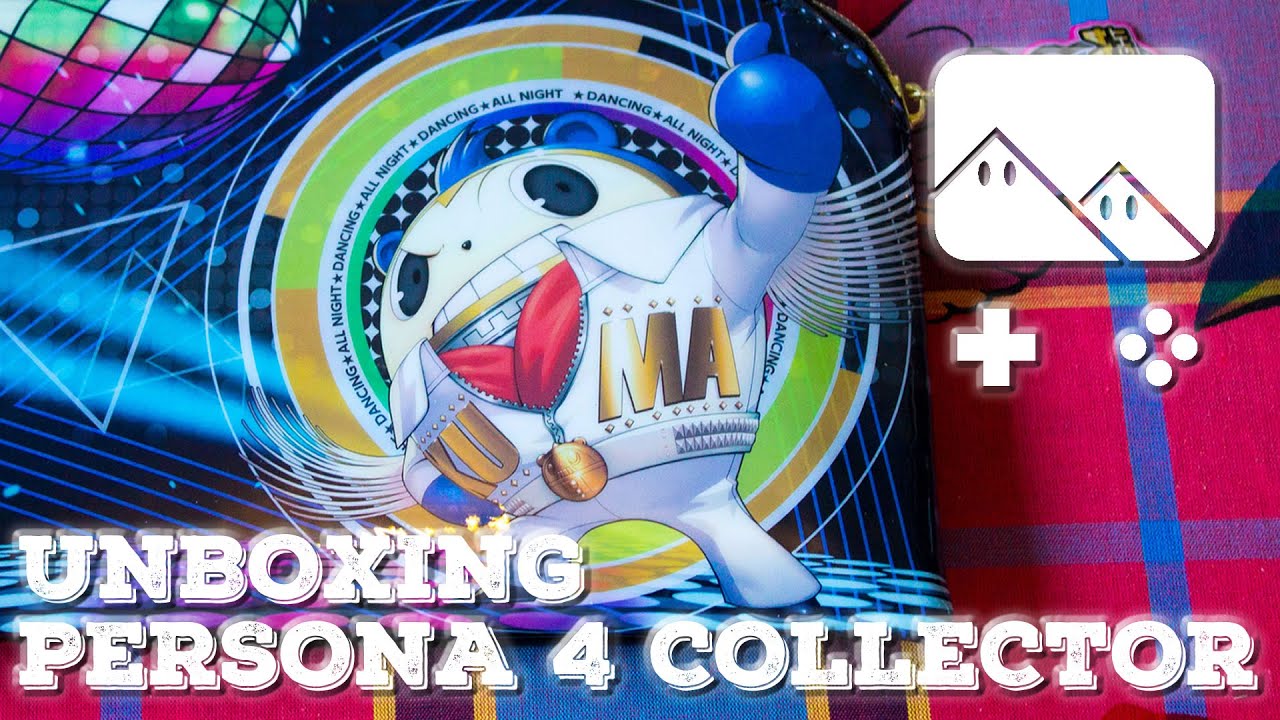 Unboxing Persona 4 Dancing All Night Edition Collector Disco Unboxing Persona 4 Dancing All Night Edition Collector Disco