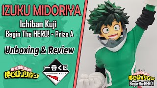 Izuku Midoriya Masterlise Emoving My Hero Academia Begin The Hero Ichiban Kuji Figure Review
