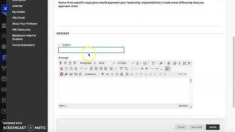 How to Create a Discussion Thread - Bb ORIGINAL