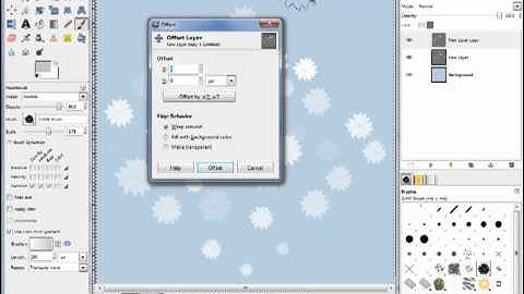 Seamless texture using Gimp