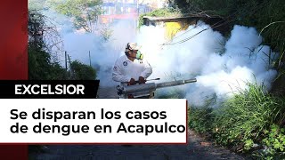 Se disparan los casos de dengue en Acapulco