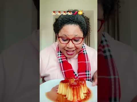 Comi pudim com pimenta e mel #asmr #mukbang #shorts