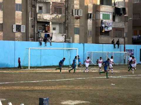 فرصة احراز هدف علاء عبد العليم في مباراة