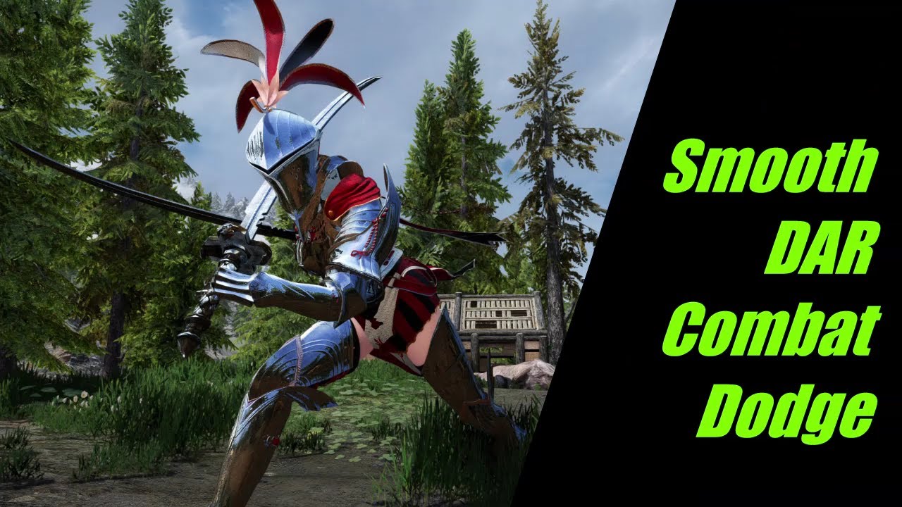 Skyrim rolling dodge