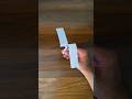 How to make Simple DIY Paper Helicopter, Dual Blade Spinner #paper #shorts #diy