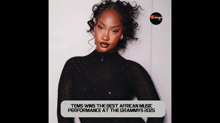 “Love Me JeJe” by @temsbaby wins the Best African Music Performance at the #Grammys 2025.