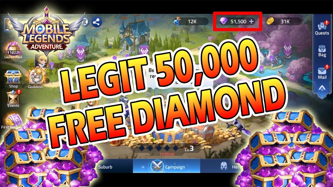 Mobile Legends Adventure Free Diamonds - How to Get Unlimited Diamonds Fast!
