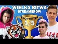 WIELKI TURNIEJ STREAMERÓW 1/5 - Jacob, Ewron, Friz, Zony i inni! - WSZYSTKIE PERSPEKTYWY