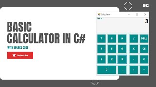 How to make a Calculator in C# | Windows Form Application screenshot 1