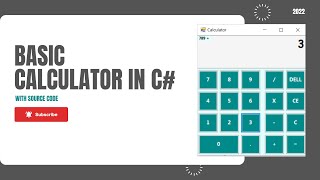 How to make a Calculator in C# | Windows Form Application screenshot 5