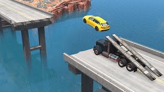 Cars Vs Ramp Truck #2 – Beamng.drive