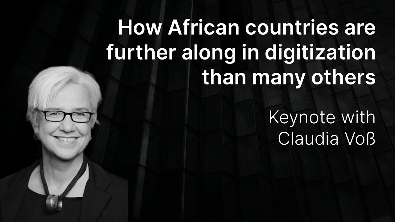 Claudia Voß on how African countries are further along in digitization than many others