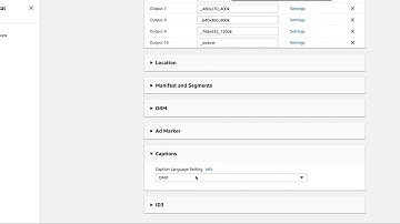 Creating a scalable HLS live stream from an input feed using AWS Elemental(MediaLive)