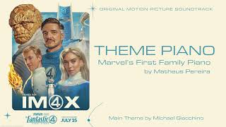 The Fantastic Four: First Steps Theme on Piano (Marvel's First Family Piano)