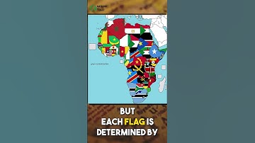 Flag Map of Africa but...... #shortsfeed