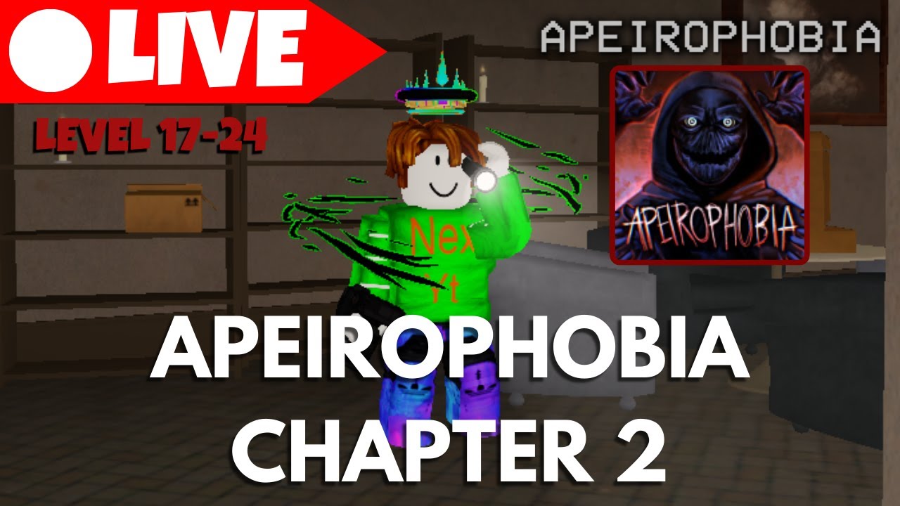 Apeirophobia Chapter 2 - Level 17 to 24 (Full Walkthrough) [Roblox