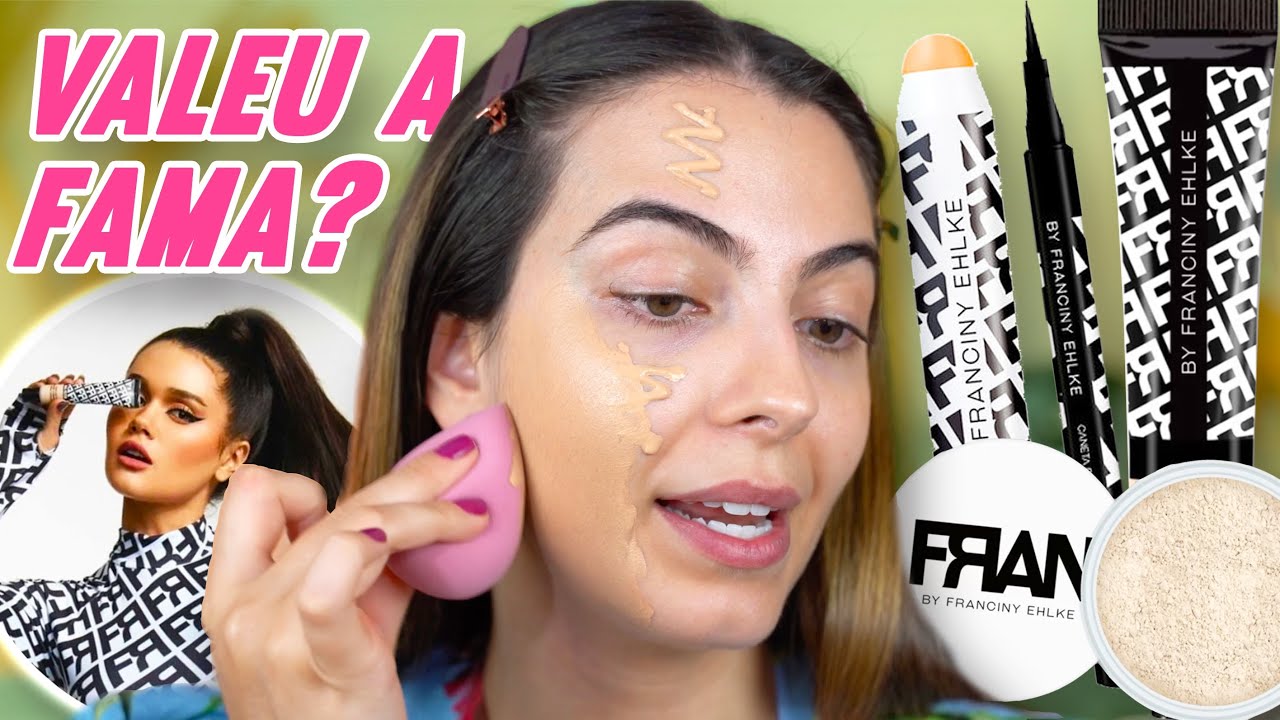 FINALMENTEE testei as MAKES DA FRANCINY EHLKE ✨💃