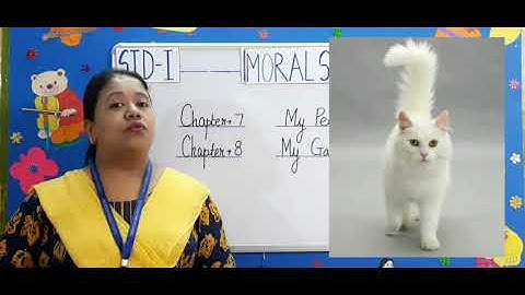 STD-1 MORAL SCIENCE Chapter- 7 & 8 (DON BOSCO  PRIMARY SCHOOL,PATNA)