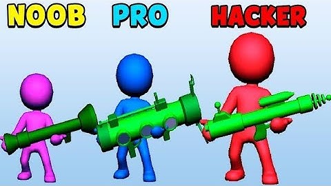 NOOB vs PRO vs HACKER - Bazooka Boy game official
