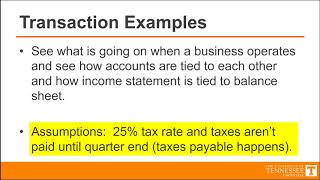 Accruals &  Deferred Taxes -  Video 1