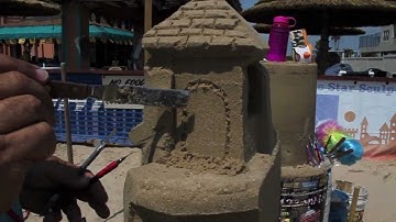 How to build a Sandcastle - Snippets: How To Carve A Door #2