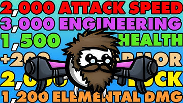 Using Explorer to make the most BROKEN Brotato run I could make