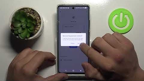 How to Unlink Card from Google Pay Wallet on the TCL 20 Pro - Delete a GPay Card