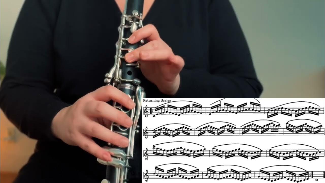 C Major Returning Scales Carl Baermann's Celebrated Method For