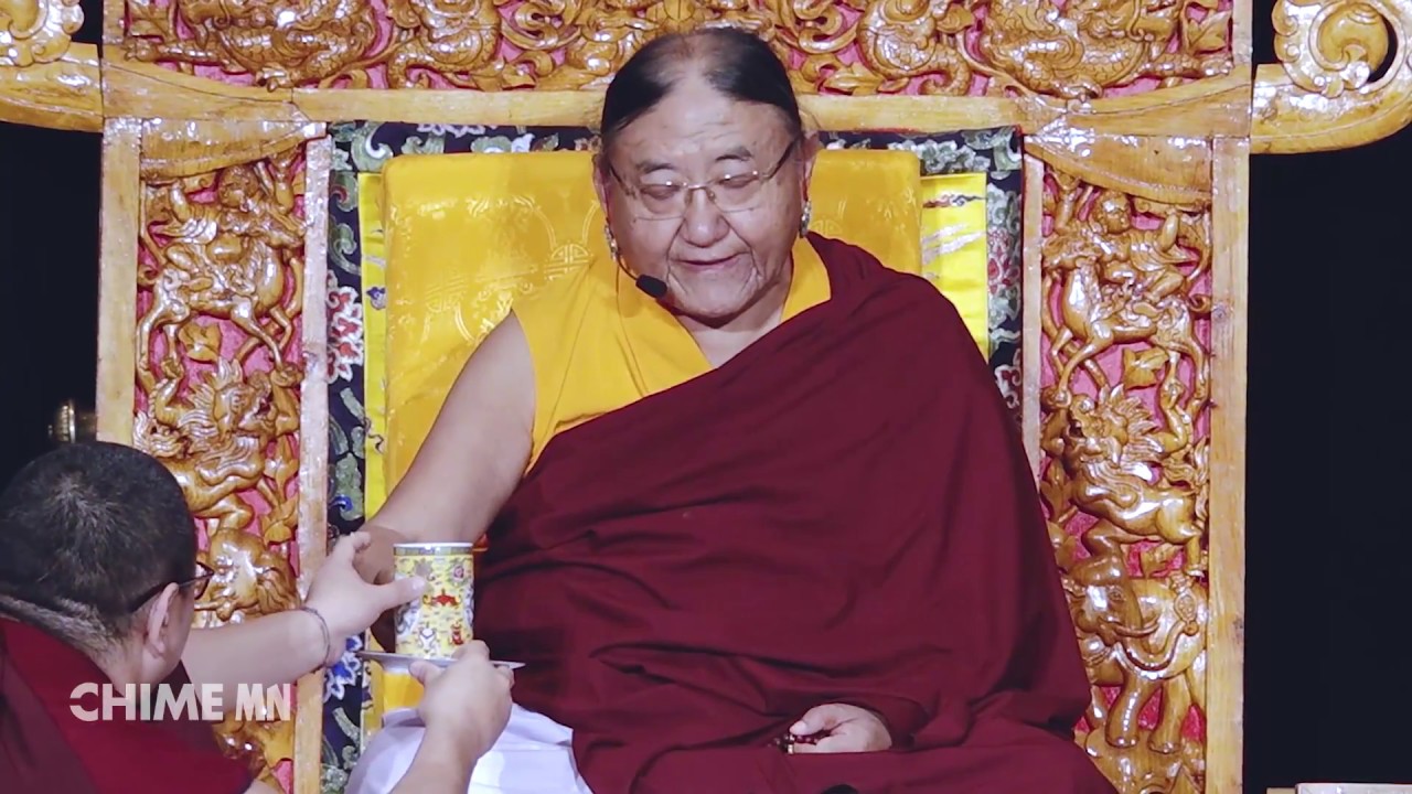 His Holiness Kyabgon  Gongma Trichen Rinpoche Minnesota 2017