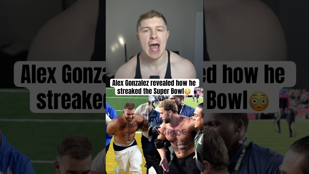 Bro streaked the SB twice now