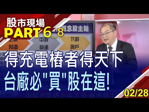 【圖解充電椿概念股上中下游!曝光5檔概念股挑選先後順序?現階段股價都算便宜近人?】20230228(第6/8段)股市現場*曾鐘玉(孫嘉明)