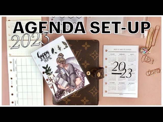 Pocket Size Refill for LV PM Agenda Mix of 7 Designs 70 
