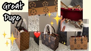 Louis Vuitton On The Go Dupe\/Two-tone\/On a Budget\/Unboxing