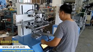 plastic cup multi color screen printing machine LC-PA- 400ES Servo system, PLC, sensor system