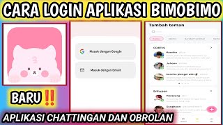 Cara Login ke Aplikasi BimoBimo || Cara Login ke Aplikasi BimoBimo