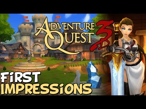 Adventure Quest 3D First Impressions "Is It Worth Playing?" AQ3D